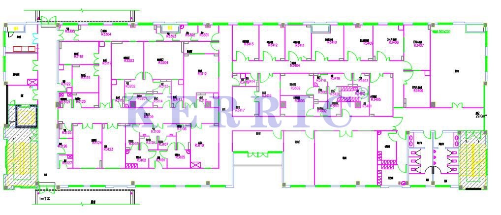 干細胞實驗室建設規劃平面布局圖